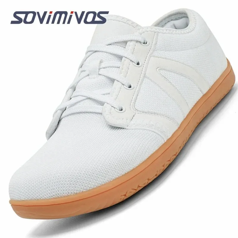 Men's Sneakers Fashion Lightweight Running Shoes Tennis Casual Shoes for Walking Women Wide Toe Box Barefoot Minimalist Sneakers