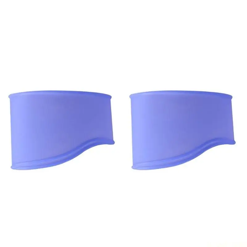 M5TC 2Pcs Soccer Shoe Lace Bands Silicone Covers Sports Accessory for Football Shoes