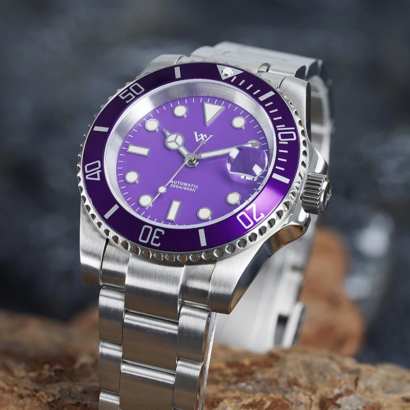 WM Watch 2025 New Men's Automatic Mechanical Watch Sapphire Glass AR Coated 200M Waterproof Watch WM229m