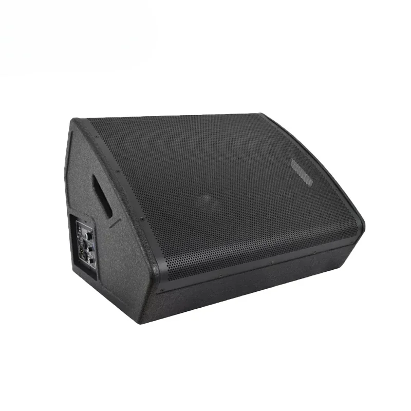 DASN MS12D3 RMS 500W 12 Inci Kabinet Kayu DSP Speaker Monito Profesional Band Studio Panggung Daya Aktif