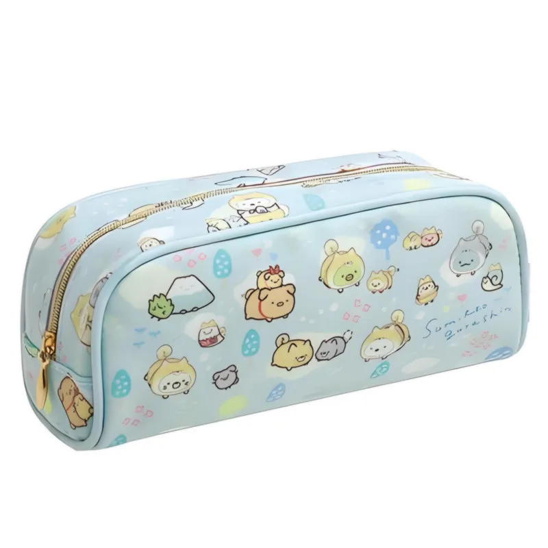 New Cute Sumikko gurashi Girls Women PU Make up Cosmetic Bags Kids Pencil Bags Case For Children