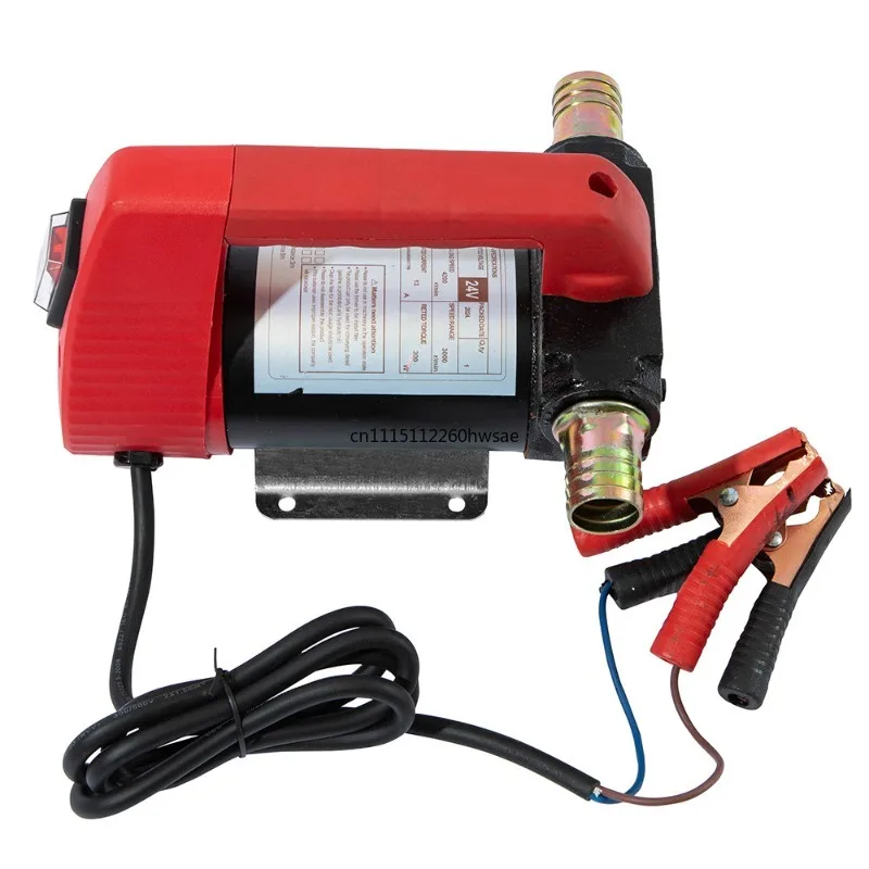 Portable Handheld Electric Diesel Transfer Pump, 12V 24V 220V DC Fuel Oil Extraction Pump, Small Mobile Diesel Suction Pump