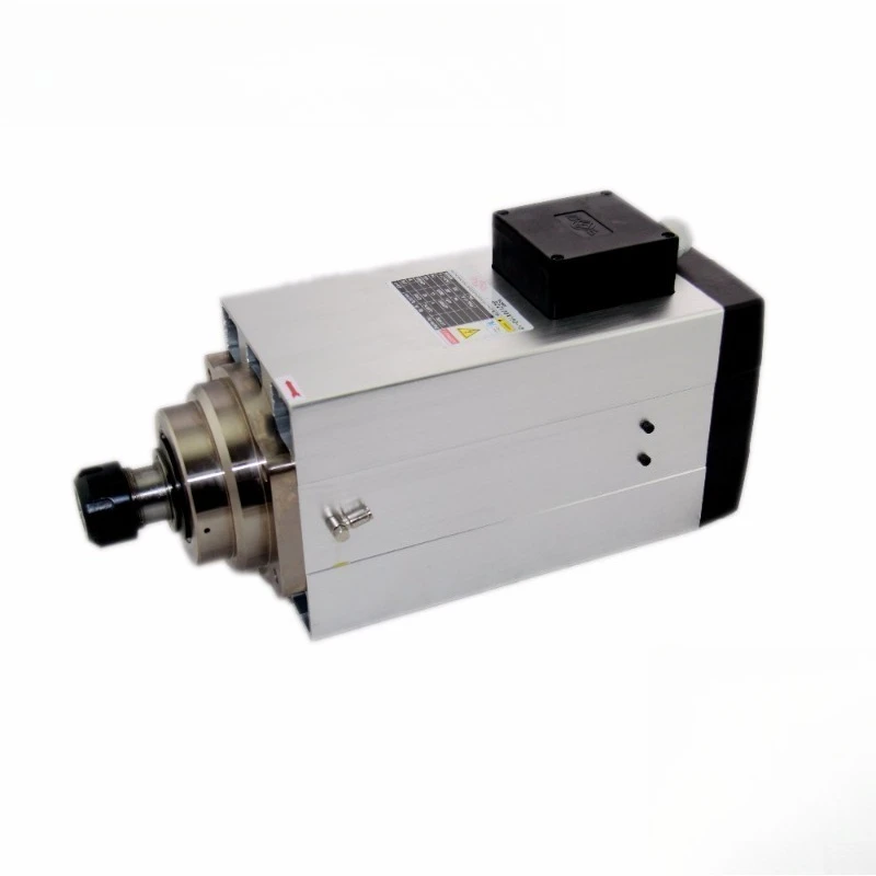 ER32/ER40 12kw 18000rpm Wood Carving square air Cooled Electric Spindle Motor for CNC Machine