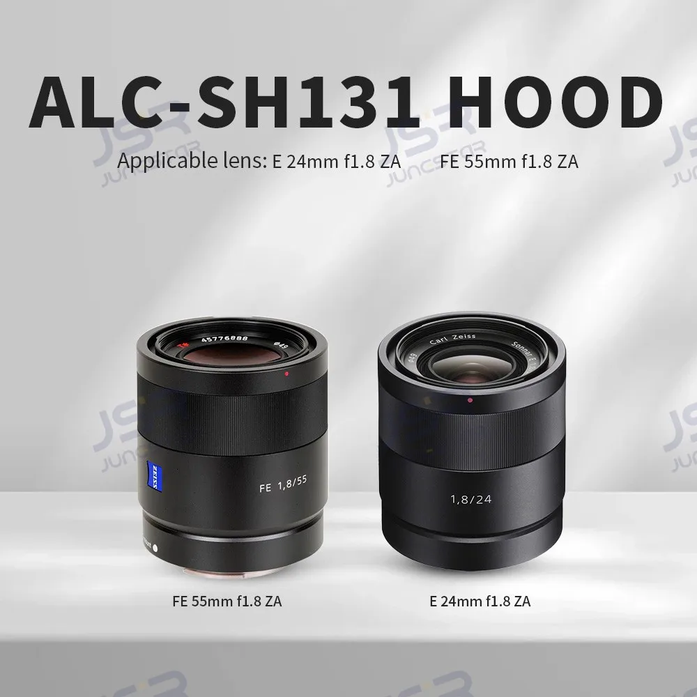 مناسبة لسوني لاستبدال ALC-SH131 درع الضوء FE 55mm/E 24 f/1.8 ZA عدسة A7R5A7M4 ملحقات الأشعة فوق البنفسجية