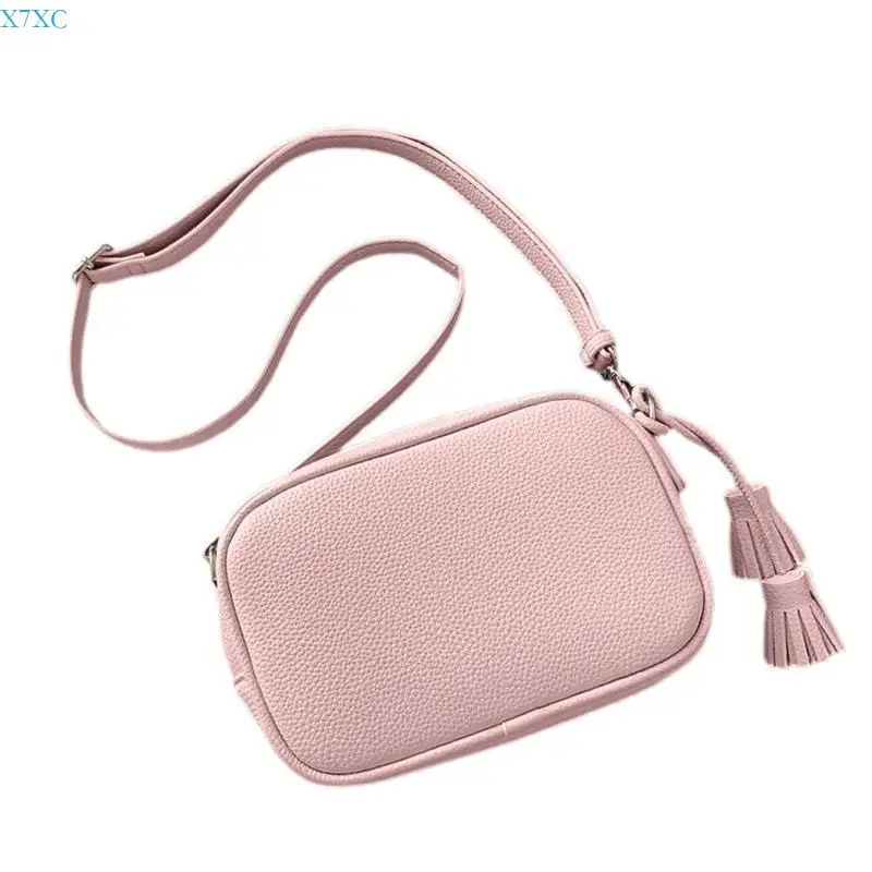 Tamels da x7xc bolsa crossbody para mulheres e estudantes bolsa bolsa ombro couro pu