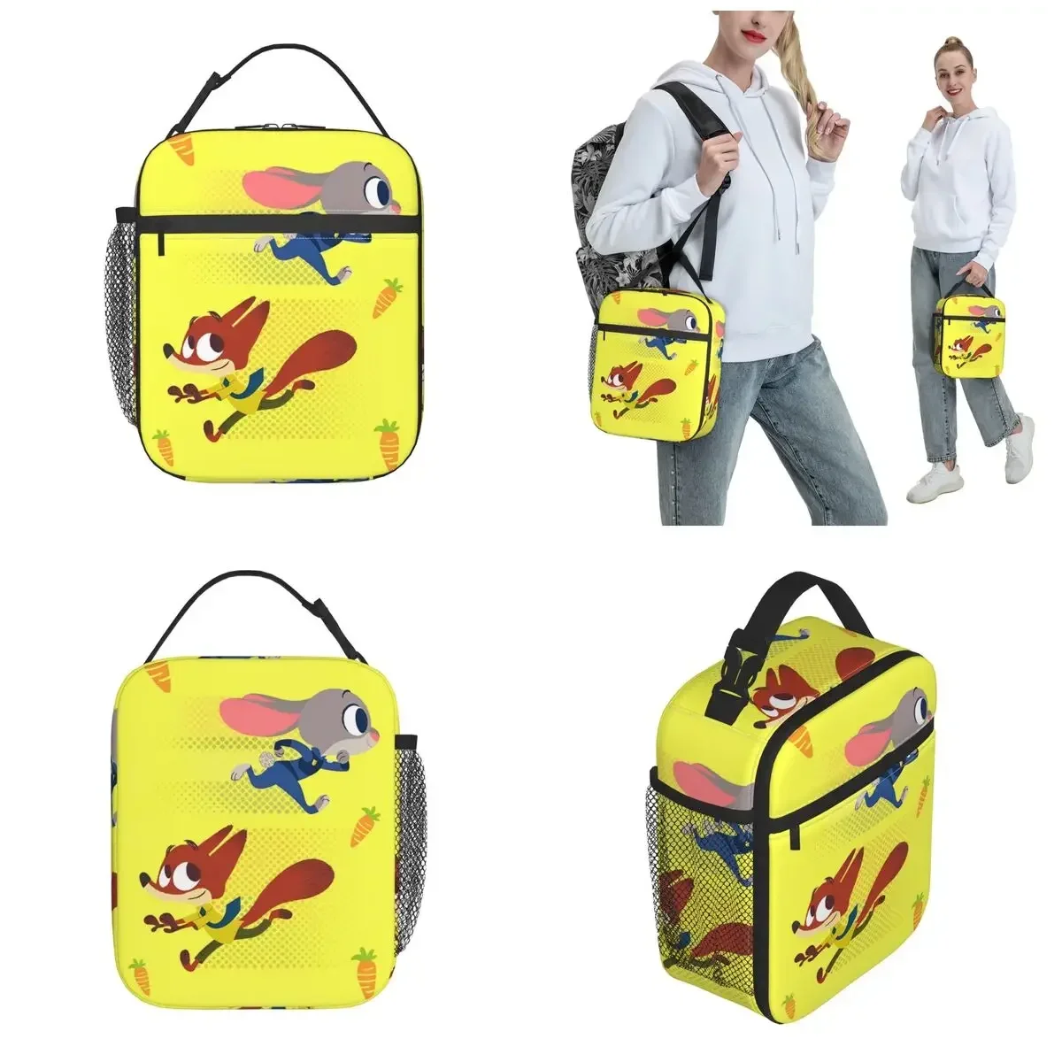 

Insulated Lunch Bag Thermal bag Meal Container Portable Tote Lunch Box Food Handbags Beach Picnic