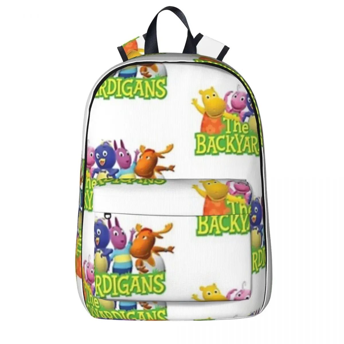 

Backyardigans Funny Woman Backpacks Boys Girls Bookbag Waterproof Students School Bags Portability Laptop Rucksack Shoulder Bag