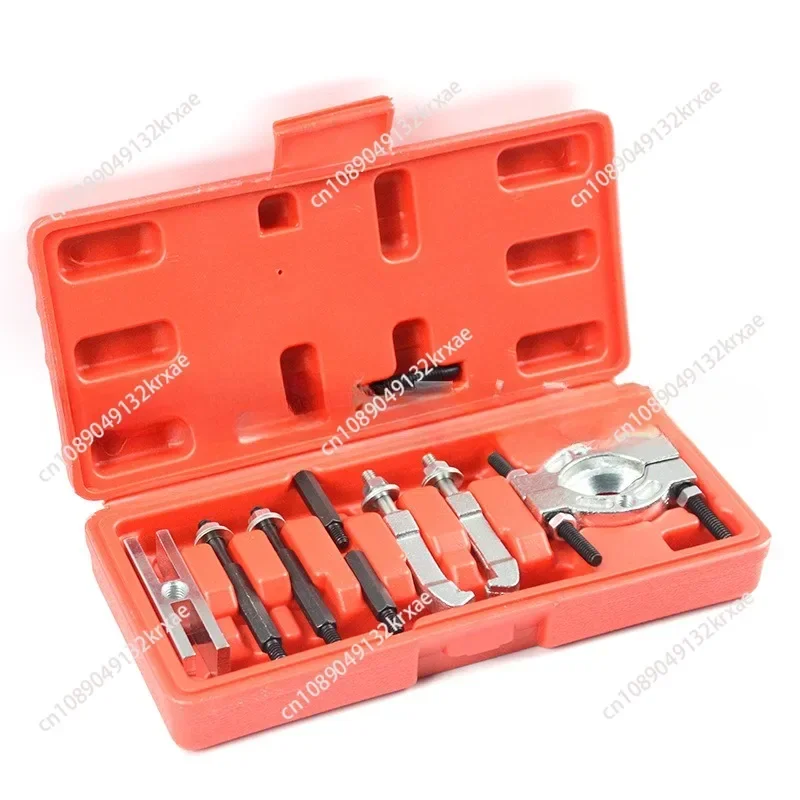 9Pcs Separator Combination Set Bearing Splitter Mechanical Double Disc Puller Chuck Gearbox Outer Bearing Remover Tool