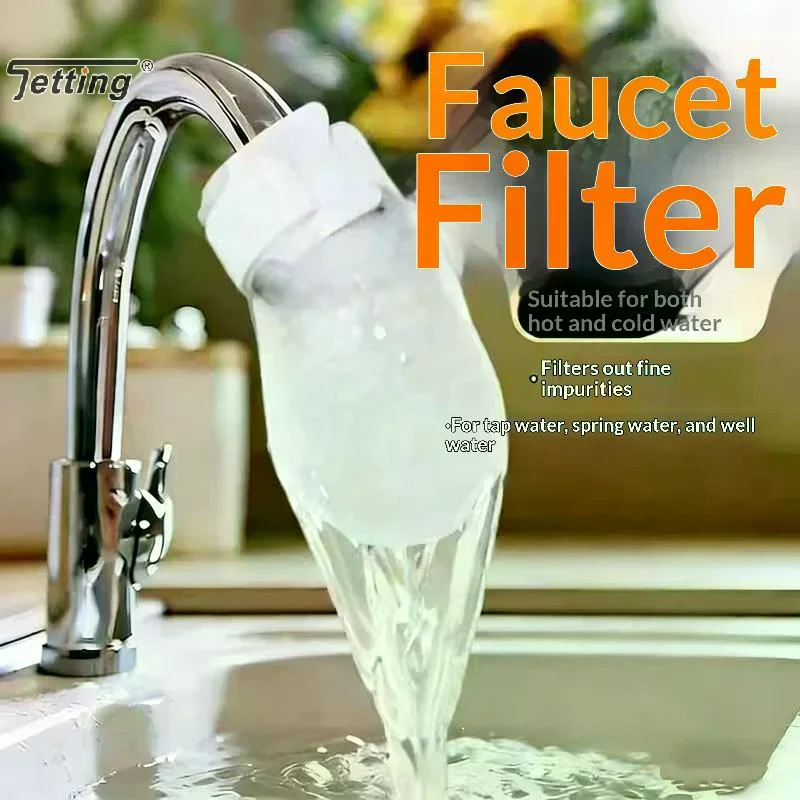10Pcs Faucet Filter Cotton,Anti-splash Removes Sand Filters With T-strap ,Water Purification Socks For Tap Water Rust Removal