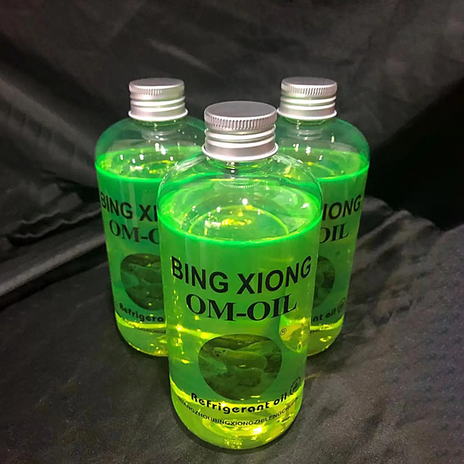 Refrigeration Oil Universal A/C Fluorescent Leak Detection Dye Heavy-Duty Fluid Eco-Friendly Zero-Leak Solution for Car AC 500ml