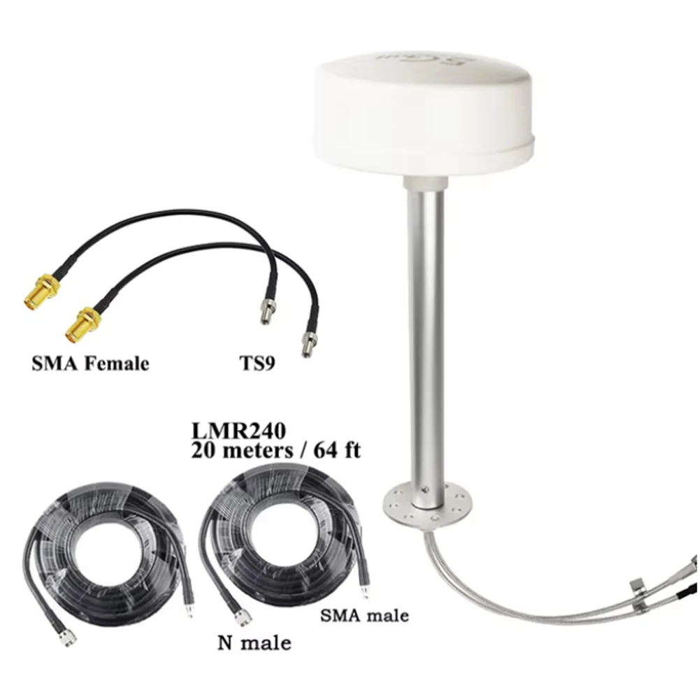 

Remote ultra wideband MIMO antenna,698-6000MHz full frequency coverage,4G/5G bipolar parabolic design,2x30dBi ultra-high gain