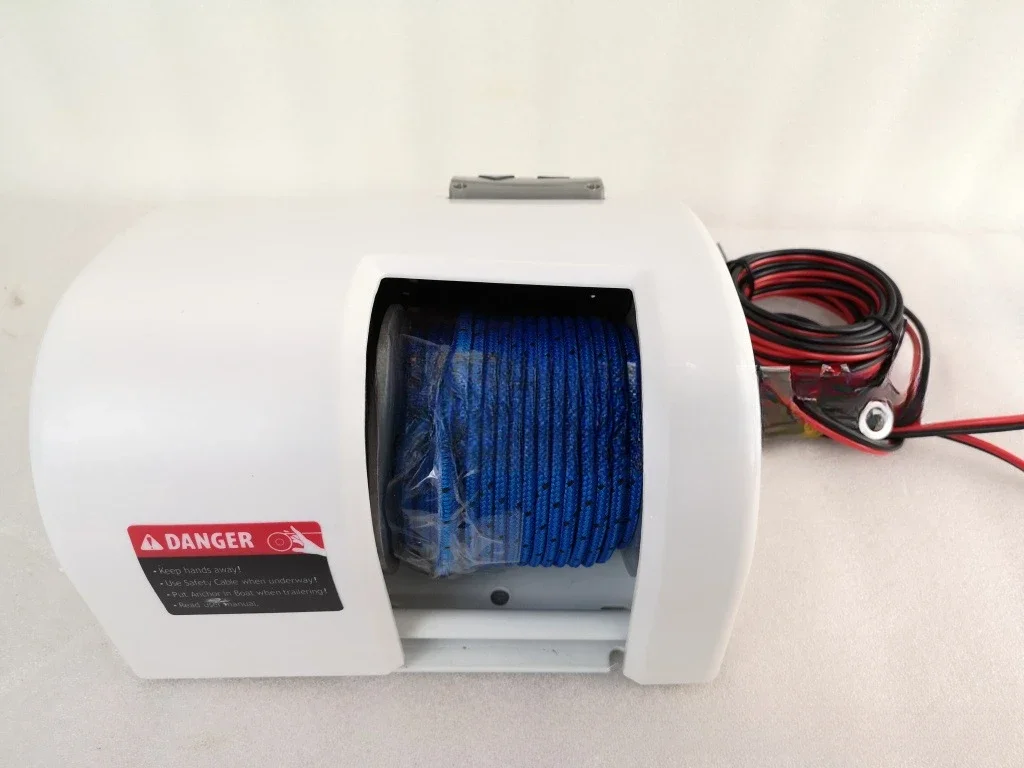 12V electric windlass winch suitable for seawater anchor weight 11kg, yacht and ship accessories