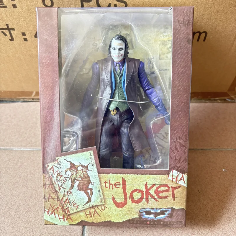 

Neca Joker Harley Quinn Action Figure Superman Bruce Wayne Batman 1989 Figura Anime TV Mask Super Hero Collection Model Toy Gift