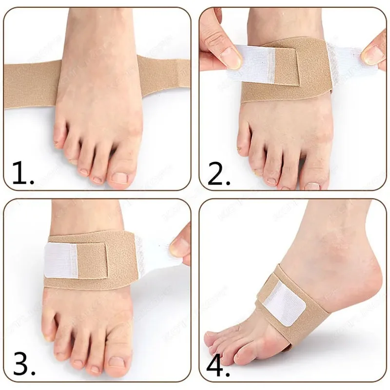 منصات القدم قوس القدم المسطحة دعم قوس النعال العظام للرجال والنساء وسادة اللفافة الأخمصية قابل للتعديل