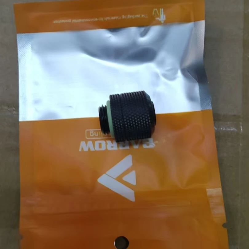 

BARROW G1/4" 10x13MM Hose Tube Fittings For Computer Water Loop Build,Soft Pipe Adapter,Black/Silver/White/Gold,THKN-3/8-B03