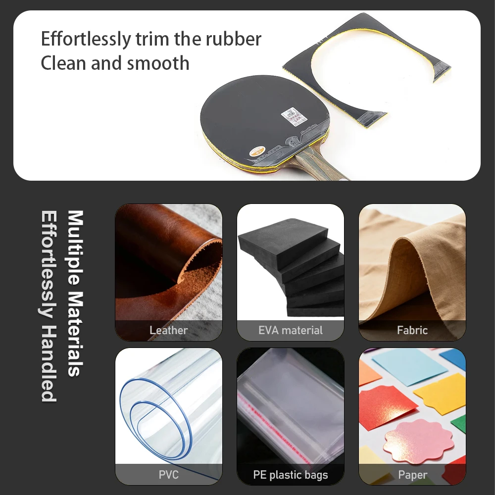 Mini fustellatrice fustellatrice manuale piccola macchina da taglio a pressa manuale tagliatrice per gomma da ping pong