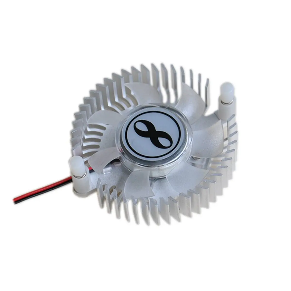 A40I DC 12V Aluminum Heatsink with Fan High Power Led Heat Dissipation Fan for DIY Desktop PC Computer Cooling Cooler
