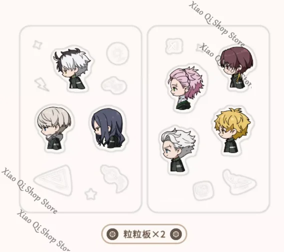 "전액결제 예약" WIND BREAKER 애니메이션 앰비터스 아크릴 Q 버전 귀여운 앤워블 펜던트 Collector's Edition 선물