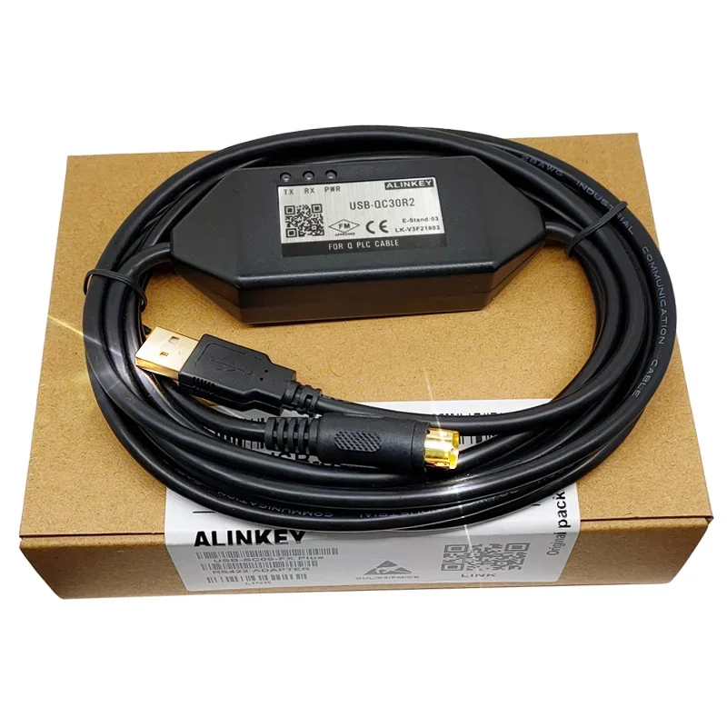 USB-QC30R2 Applicable Mitsubishis Q series PLC programming cable download connection communication cable PLC data cable