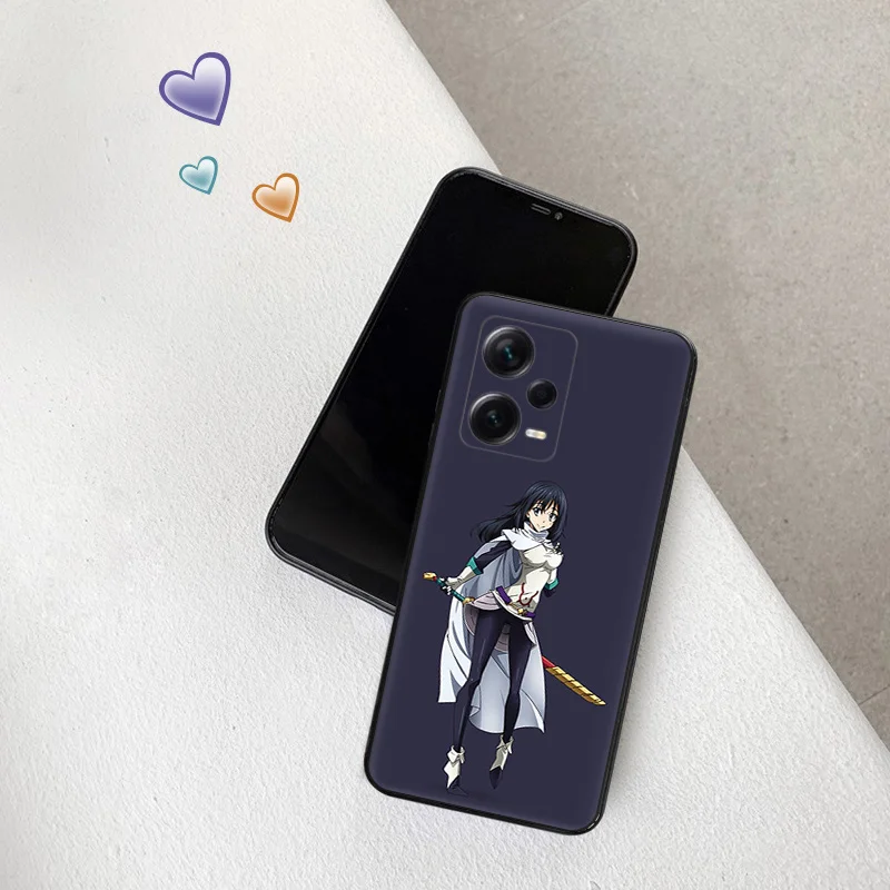 Silicone Soft Phone Case for Redmi Note 13 Pro 4G 12 12c 13c Xiaomi 12t 12x Lite That Time I Got Reincarnated as a Slime Cover