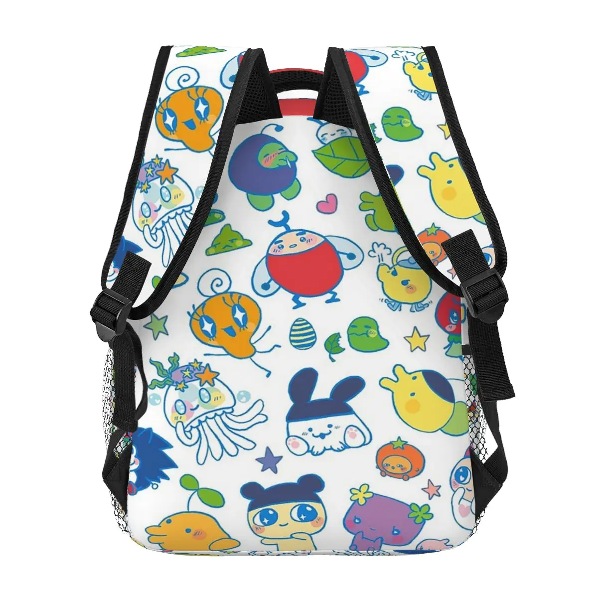 Tamagotchi Friends plecaki chłopcy dziewczęta Bookbag studenci torby szkolne Cartoon plecak dla dzieci torba na ramię o dużej pojemności