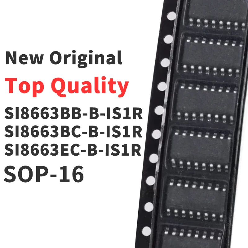 

(1 Piece) SI8663BB-B-IS1R SI8663BC-B-IS1R SI8663EC-B-IS1R SOP-16 New Original