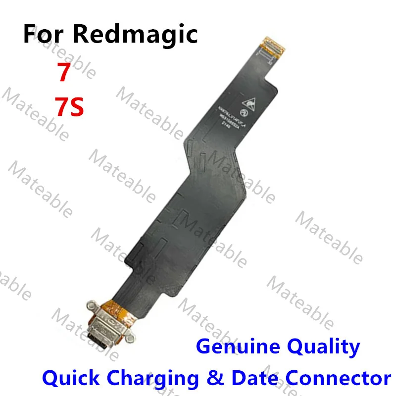 Port For ZTE Nubia Redmagic 10 Pro 10S 9 9Pro Plus 8 8S 7 7S 6 5G 5S Connector USB Charger Flex Cable Plug Dock Socket Jack Part