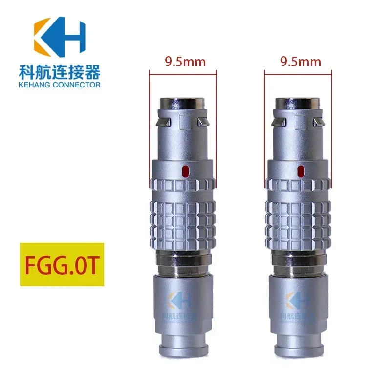 

FGG.0T 9Pin RoHS Certified Waterproof Connector IP68 - Compatible with LEMO ODU