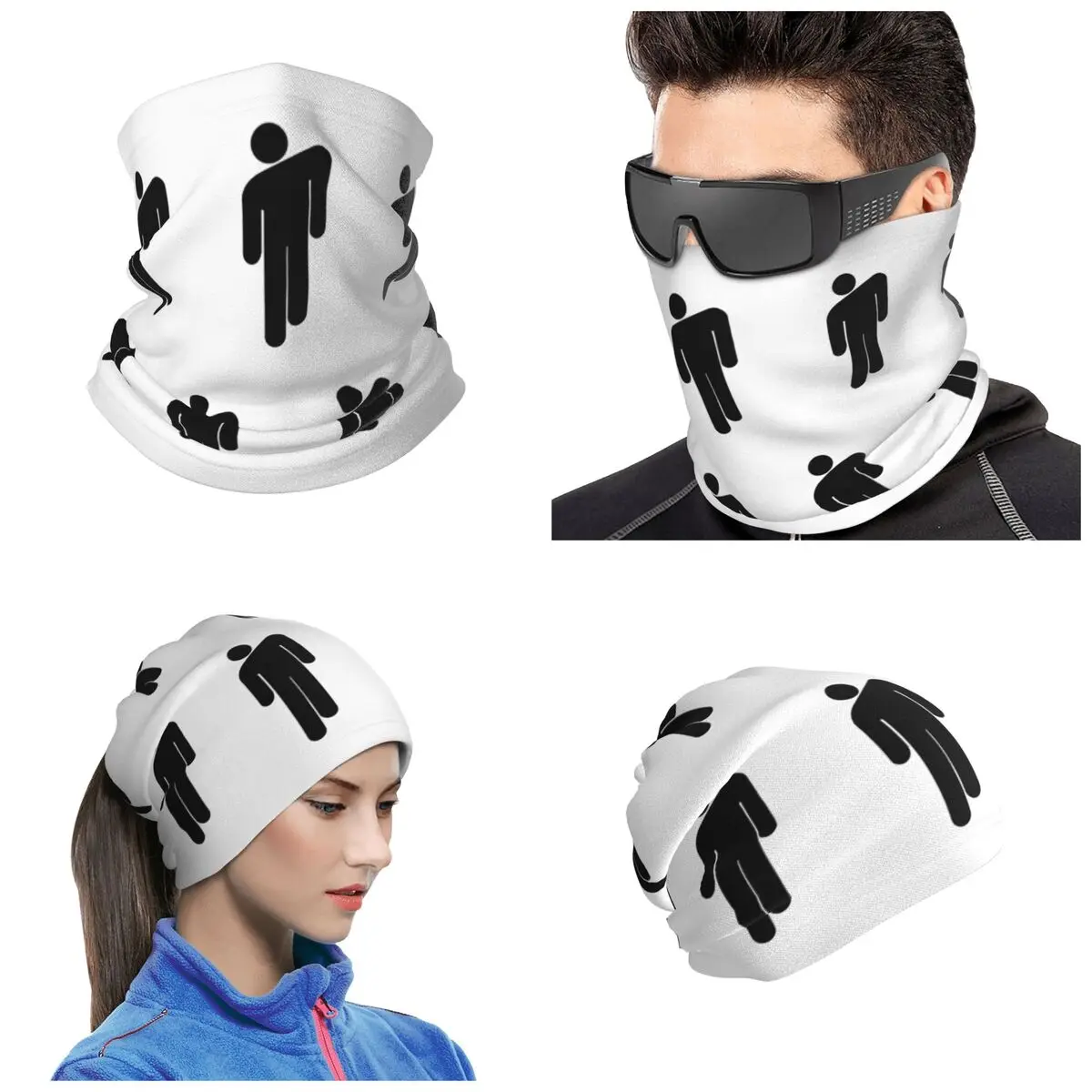 Hit Me Hard And Soft Music Album Bandana Neck Gaiter Printed Mask Scarf Multi-use Face Mask Unisex Adult Washable