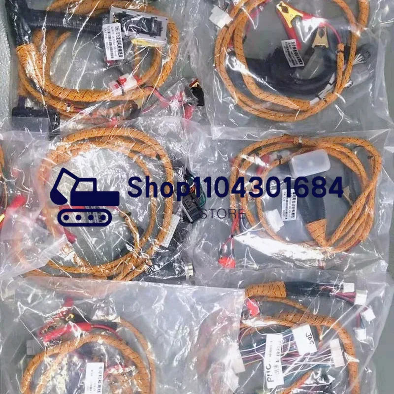 Test Harness Excavator Parts Accessories Hitachi 4HK1 / 6HK1 /6WG1 Engine Start