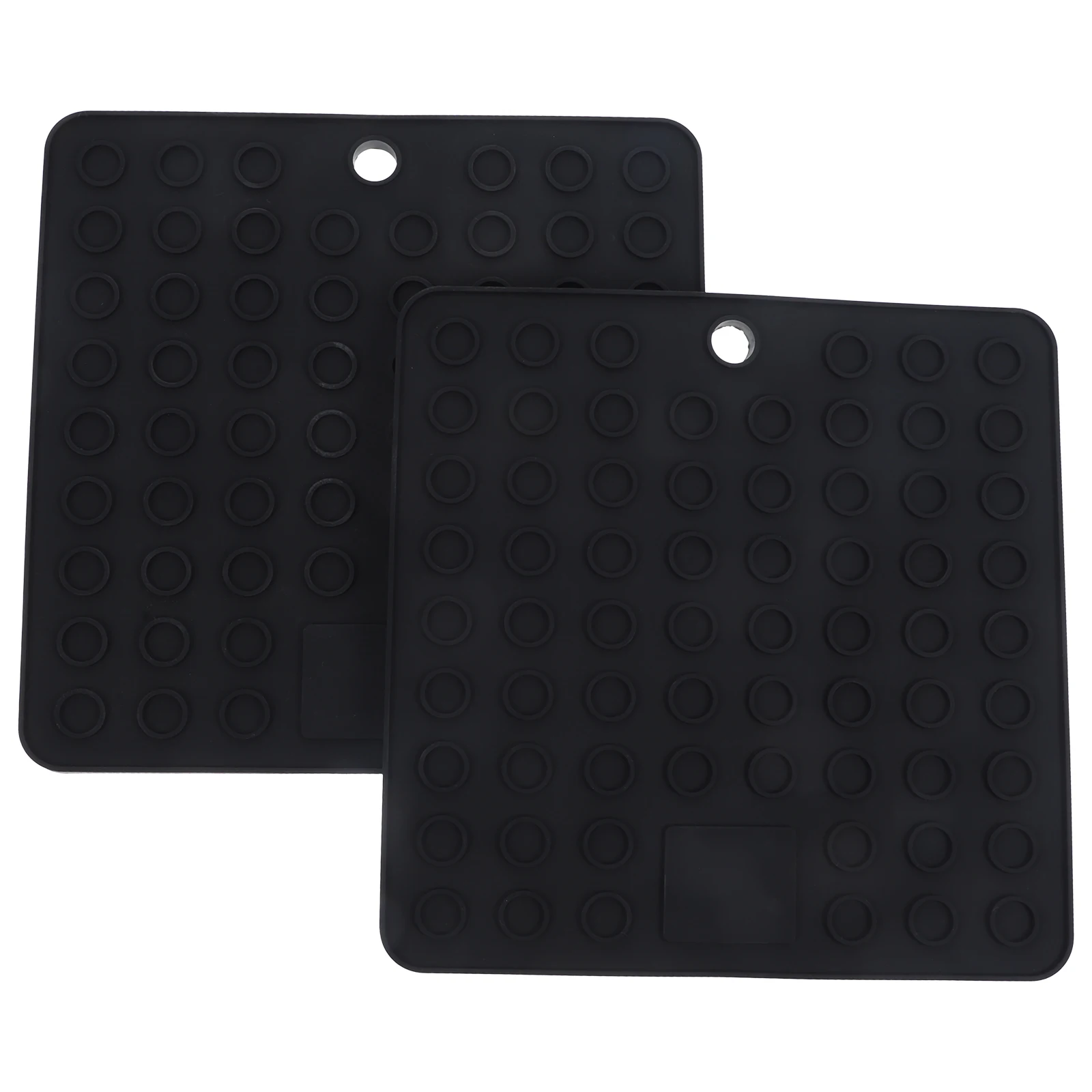 

2 Pcs Kitchen Drying Placemat Silicone Pad Countertop Coffee Pot Mat Draining Heat Resistant Trivet Easy Clean Water Stain Free