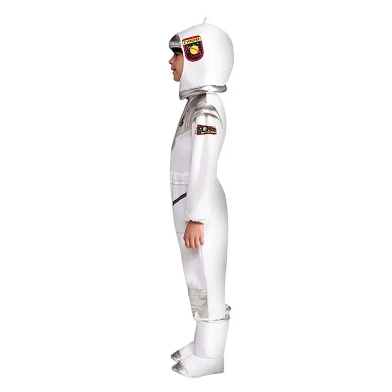 A Kids Astronaut Space Suit Adventure Luxury Jumpsuit Boys Girls Halloween Cosplay Suits