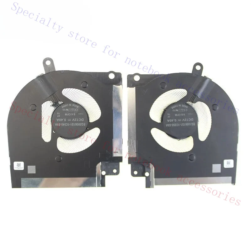 A+  Laptop CPU Fan EG50061S1-1C040-S9A for DELL ALIENWARE X17 / X17 R1 0X63JW 09DNWT