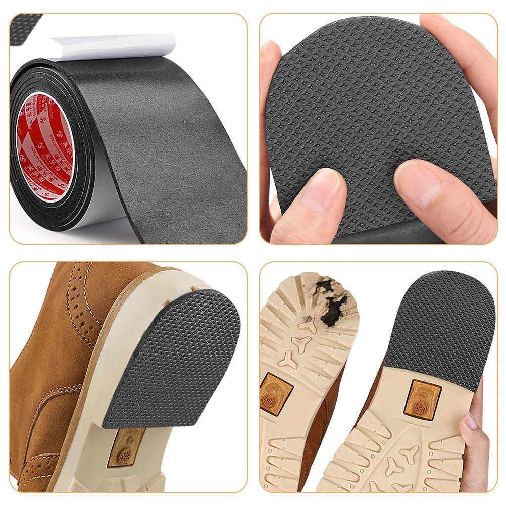 

Noise Reduction Sole Cushion Anti-Slip Pads Mute Shoe Protectors for High Heels Sneakers Boots Easy to Cut Travel Friendly