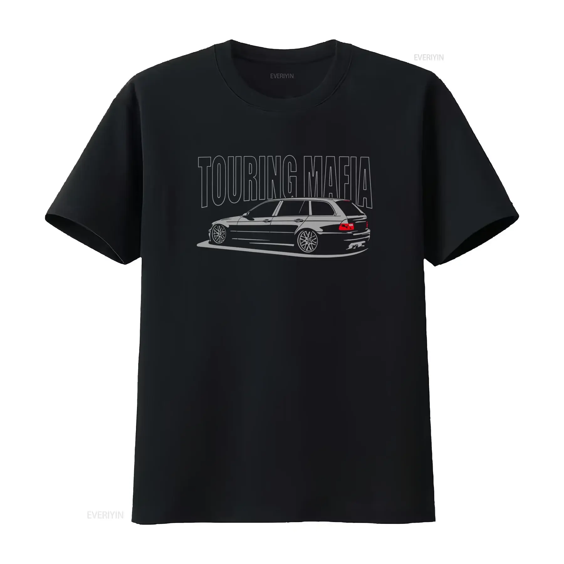 Camiseta con estampado de E46 Touring Mafia Estate Station Wagon para entusiastas de los coches, estilo vintage, ligeramente cómoda y versátil