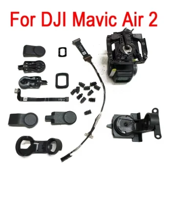 Original Air 2 Gimbal Camera Motors Air2 PTZ Cable Flexible Flat Line Lens Glass YR Motor and Bracket for DJI Mavic Air 2