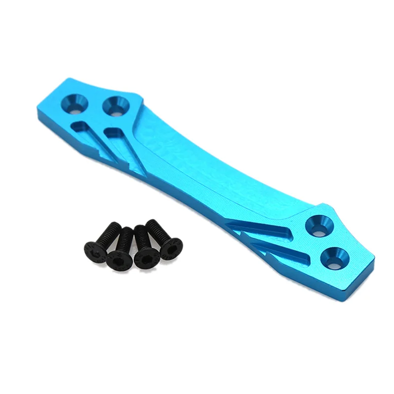 ABUM-2X Metal Front Bumper Plate For Tamiya TT02 TT-02 1/10 RC Car Upgrade Parts
