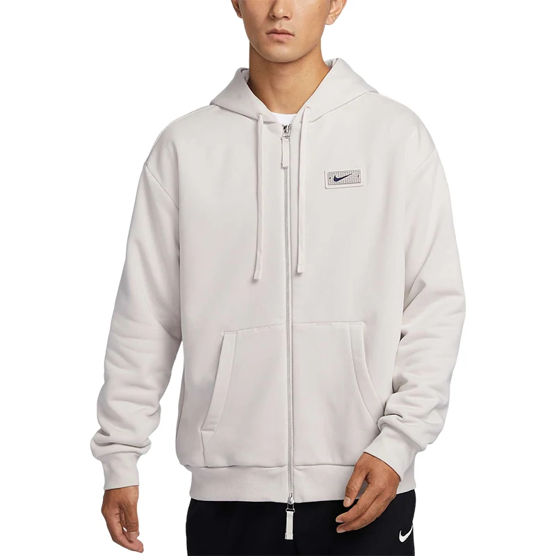 سترة تدريب فضفاضة متماسكة بغطاء للرأس للرجال من Nike Official Genuine Spring New HJ3898-104