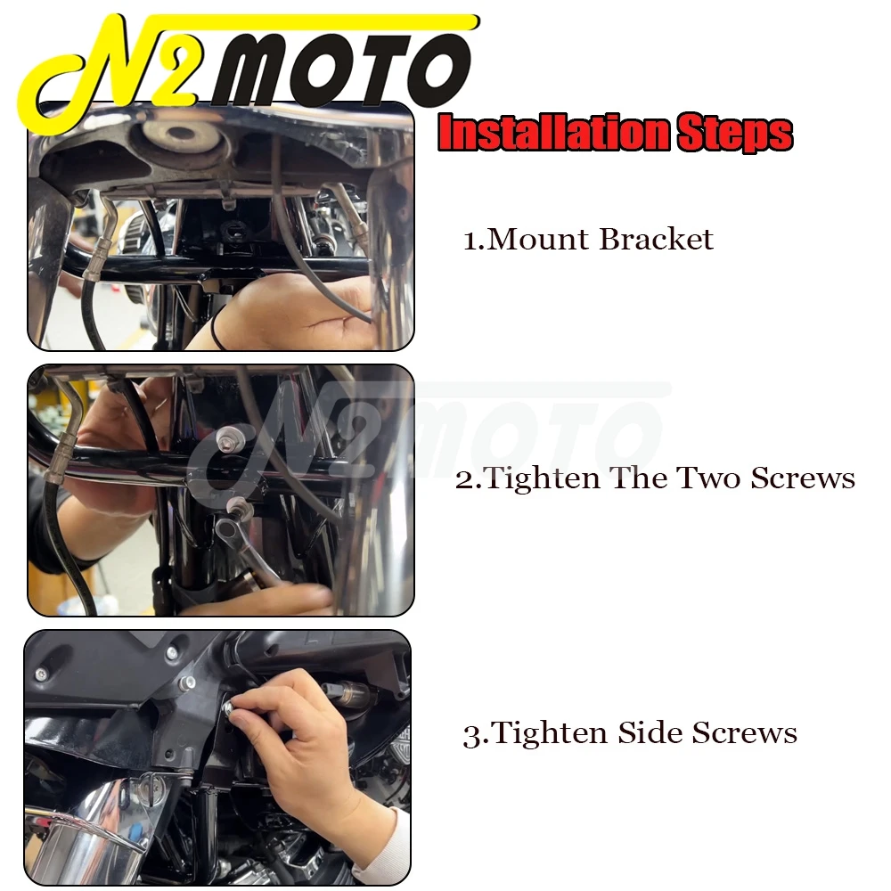 For Harley Road Glide ST Special Ultra Limited CVO Custom FLTRUSE 15+ Cowl Strut Holder Motorcycle Front Fairing Support Bracket