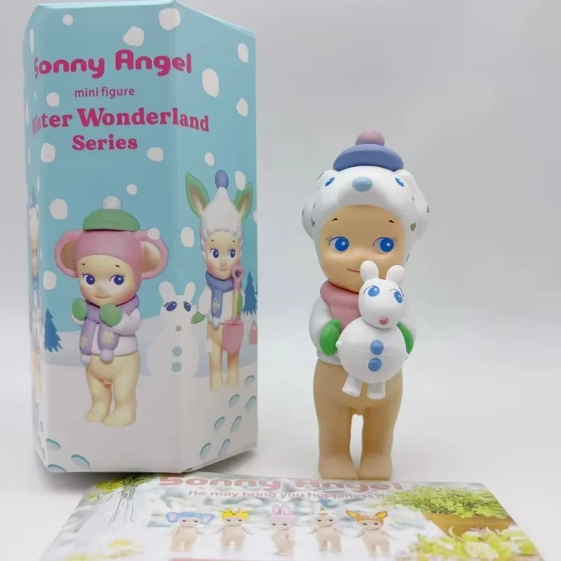 New Winter Wonderland Series Sonny Angel Cactus Series Blind Box Mini Anime Figures Ornaments Dolls Fans Children Xmas Gift Toys