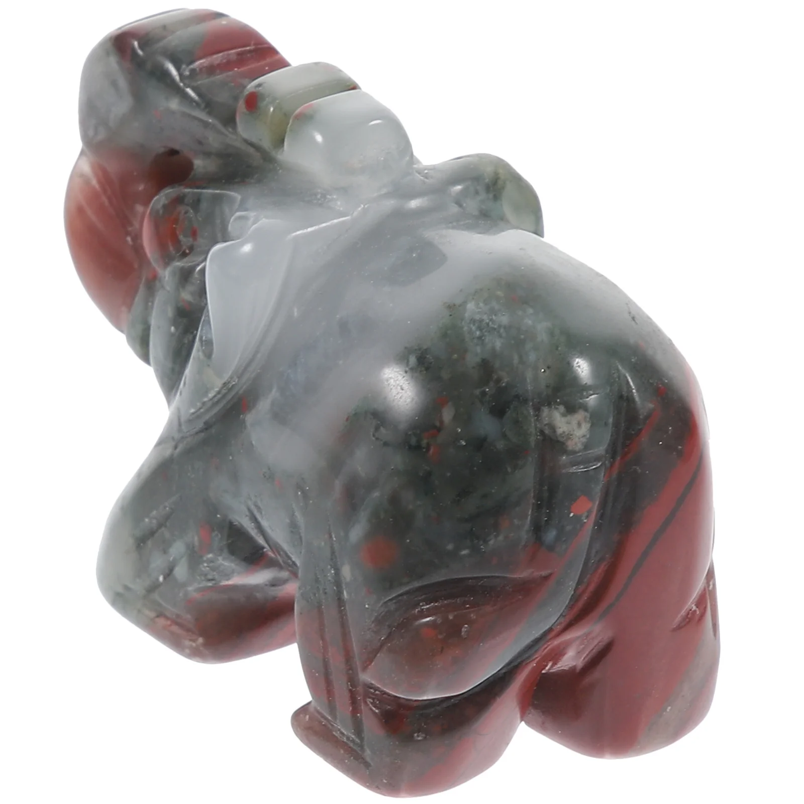 

Elephant Natural Carved Elephant Mini Desktop Sculpture For Home Decor Gift Garden Statues Animal Art Craft