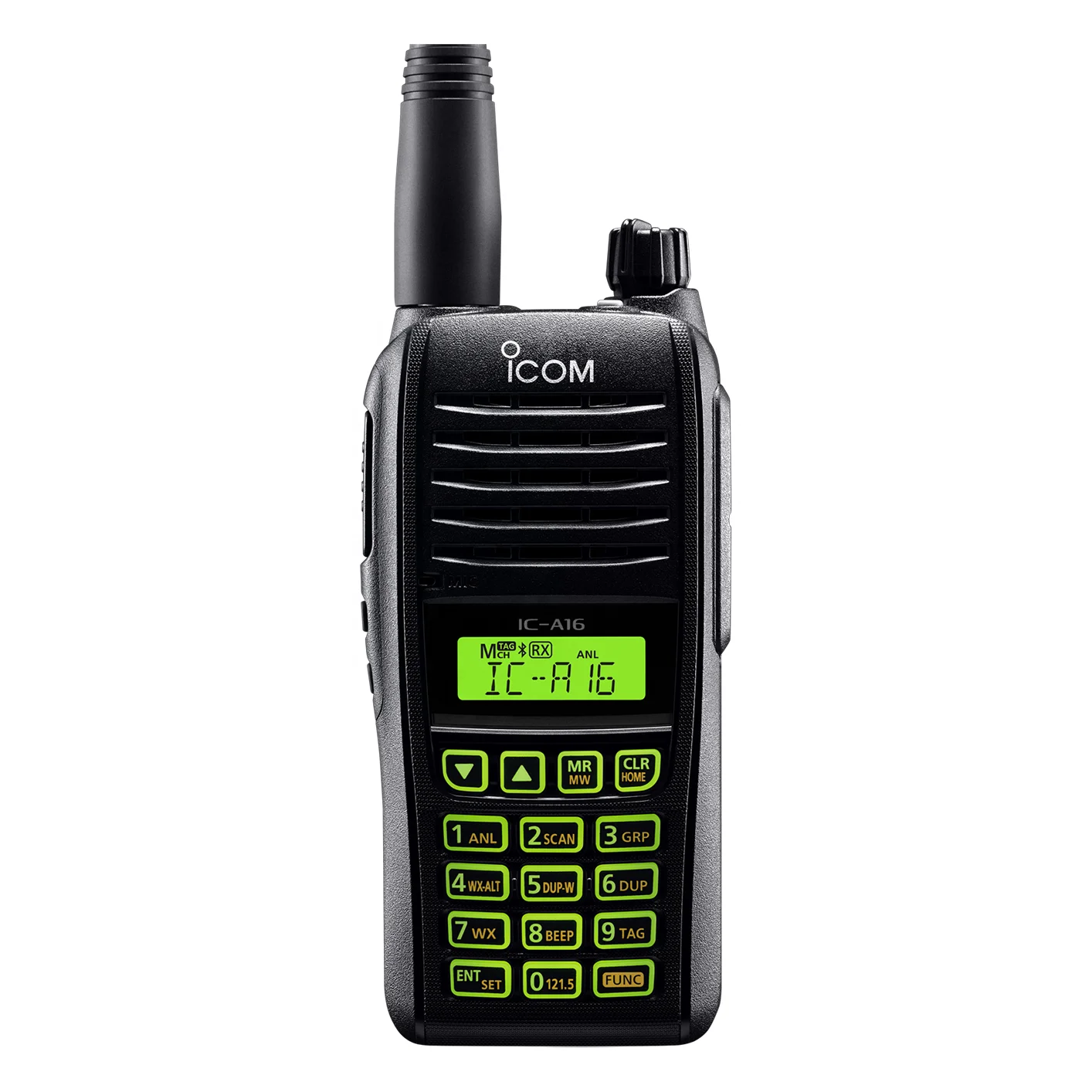 

Handheld Aviation Radio ICOM A16 A16E | VHF Airband Transceiver 8.33kHz COM Portable 2-Way Radio