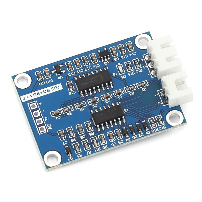 وحدة استشعار TDS إشارة تناظرية المواد الصلبة المذابة موصلية المياه كشف السائل مراقبة الجودة ل 51/STM32 #4