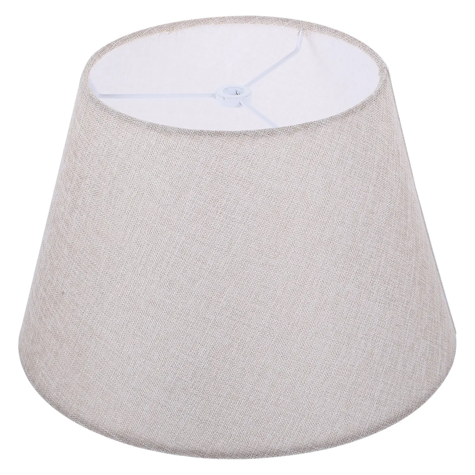 

Тканевый абажур для лампы премиум-класса, металлический тканевый абажур для настольной лампы, сменный светильник E27, для спальни, офиса, рабочего стола