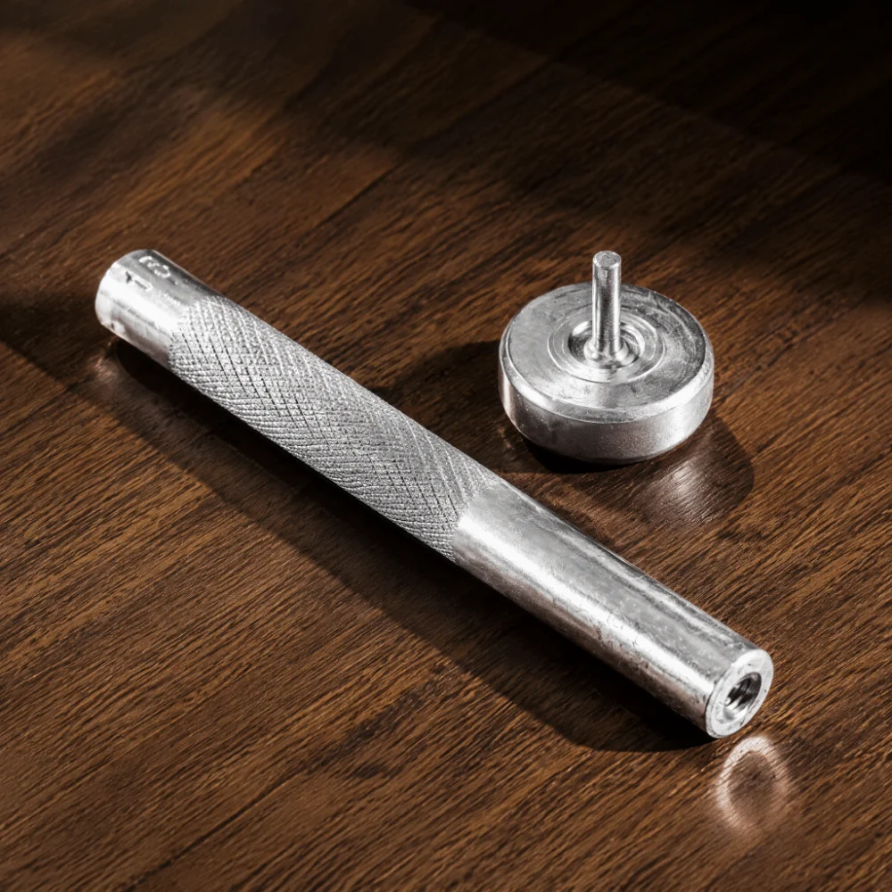 4mm Diameter Eyelet Punch Die Tool Die-Cast Structure Hand Press Type Hollow Punch Setter 150# Grommet Size Grommet Punch Tool