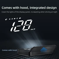 M3 OBD2 HUD / M1 GPS Head Up Display Auto Projection GPS Speedometer Digital Car Accessories Glass Projector Display HUD Alarm 4
