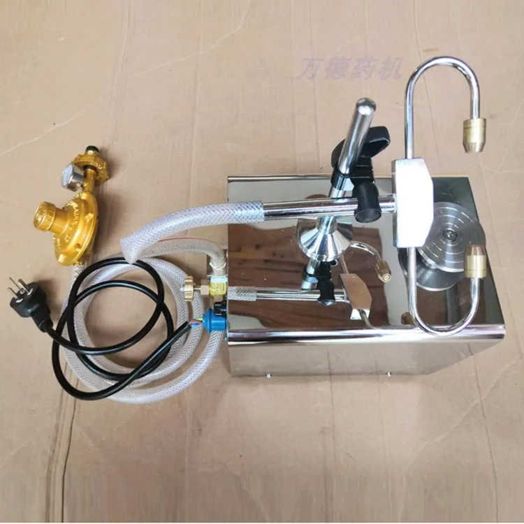 RF-1 Ampoule Melting Machine, Double Flame Melting Lamp, Curved Neck Bottle Sealing Machine Glass Tube Quartz Tube