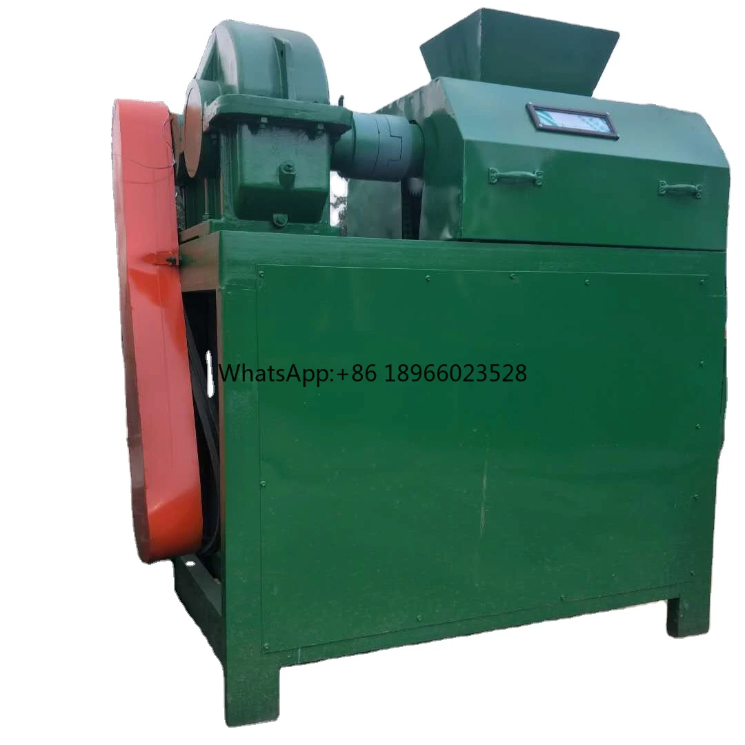 Newest Double Roller Fertilizer Granule Making Machine Organic Granulator Machine Motor Manufacturing Plant 15 Provided Iso 1000