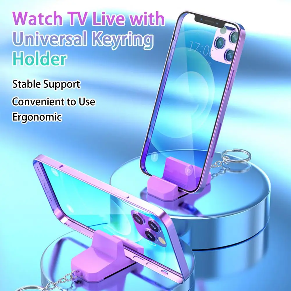 Kunststoff nützlich nicht Effekt Telefon mit faulen Telefon halterung einfarbig Handy halter stabile Unterstützung nach Hause Versorgung