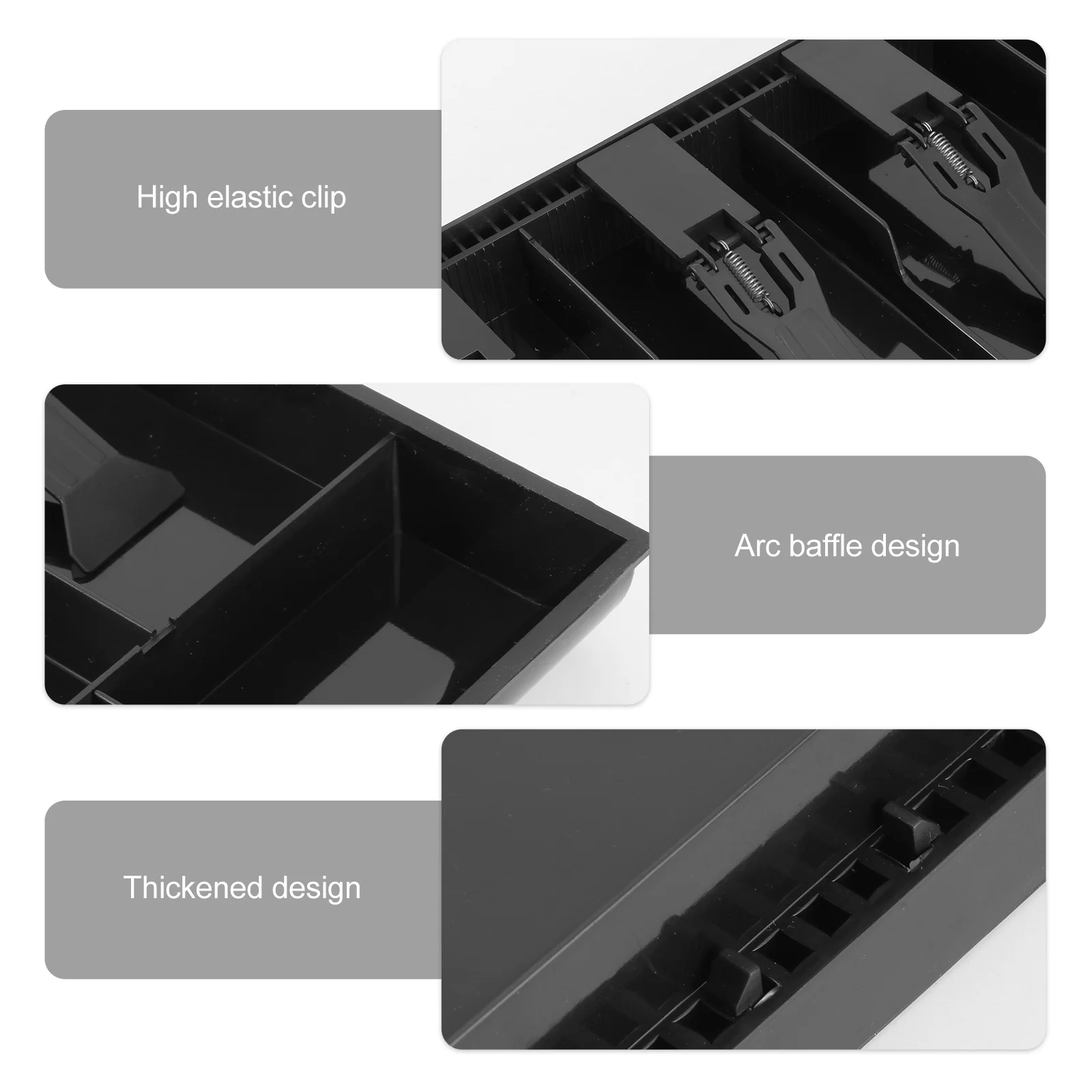 صينية إدراج النقود لدرج أمين الصندوق 5 فواتير 4 مقصورات العملات المعدنية حتى استبدال الصندوق لمتجر بوتيك السوبر ماركت النقدية #2